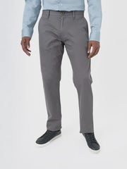Polo Mens Essential Straight Leg Chino In Charcoal
