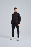 Anta Mens Advanced Running Long Sleeve Top In Black