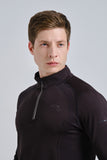 Anta Mens Advanced Running Long Sleeve Top In Black