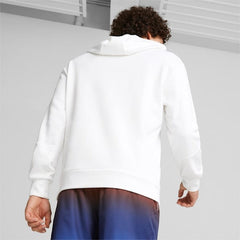 Puma Mens Bmw Mms Road Trip White Hoodie