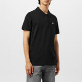Tommy Hilfiger Slim Placket Polo Ext Black