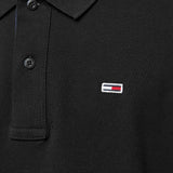 Tommy Hilfiger Slim Placket Polo Ext Black