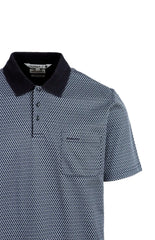 Pringle Mens Tucker Mercerised Golfer In Navy