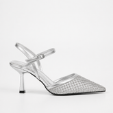 Butterfly Feet Ladies Catrina 1 Heels In Silver