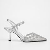 Butterfly Feet Ladies Catrina 1 Heels In Silver