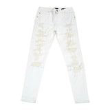 Vialli Mens Oil G-Coll Ultra Jeans In White
