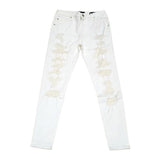 Vialli Mens Oil G-Coll Ultra Jeans In White