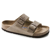 Birkenstock Mens Arizona BS Oiled Leather Sandal In Tobacco Brown