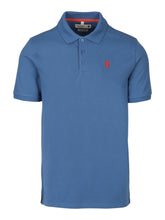 Pringle Austyn Pique Golfer Sky Blue