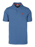 Pringle Austyn Pique Golfer Sky Blue