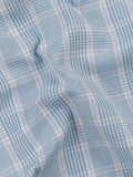 Pringle Mens Clark Check Long Sleeve Tailored Shirt In Blue