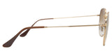 Rayban Rb5348 001/5151 Unisex Sunglasses In Gold