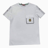 Enrico Coveri Boys Pocket Logo T-Shirt In White