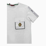 Enrico Coveri Boys Pocket Logo T-Shirt In White