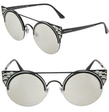 Bvlgari Womens Sunglasses In Gold & Black