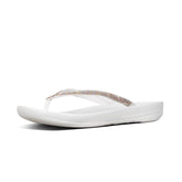 Fitflop Ladies Iquishion Sparkle Sandals In White