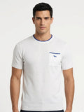 Harmont & Blaine Mens Knitted T-shirt In White