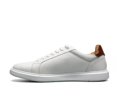 Floshiem Mens Social White/Tan Sneaker