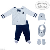 Mothers Choice Boys Sailor Set In Navy