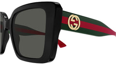 Gucci Square Sunglasses For Women In Black