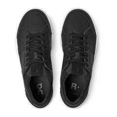 On Cloud Womens The Roger Ckubhouse Shoes In Black & White