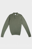 Bensherman Mens Olive Night Knit Sportshirt
