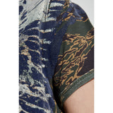 Diesel Ladies T-Uncutie-Long T-Shirt In Multicolour