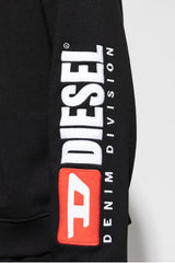 Diesel Mens S-Boxt-Nc Crew Sweatshirt In Black