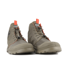 Palladium 74472 Mens Pampa Lite Travel Vt Shoes Dusky Green