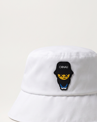 Covali Tipo Bucket Hat In White