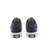 Palladium Mens Palla Ace Washed Canvas Shoes In Blue