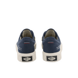 Palladium Mens Palla Ace Washed Canvas Shoes In Blue