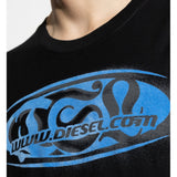 Diesel Mens T-Norm-T1 Regular T-Shirt In Black