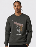 Pure Premium Mens Fiero Sweater In Carbon