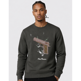 Pure Premium Mens Fiero Sweater In Carbon