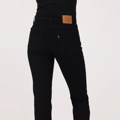 Levis Womens Wedgie Slim Fit Jeans In Black