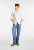 Harmont & Blaine Mens Shirt In White Multi