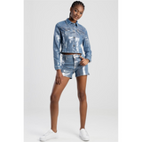 Sissyboy P30814 Ryder Foil Shorts Medium Vintage