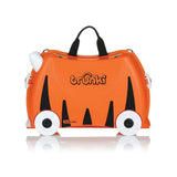 Trunki Kiddies Tipu The Tiger Ride On Suitcase In Orange/Black