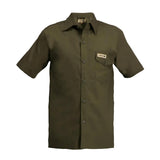 Sniper Mens Ph Short Sleeve Shirt In Military Green