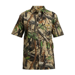 Sniper Mens Camouflage 3-D Ph Short Sleeve Shirt
