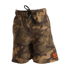 Sniper Boys Swim Shorts Fabs Jungle In Army Green