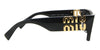 Miu Miu Rectangular Sunglasses For Women In Black