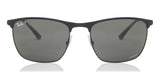 Ray-Ban Rb3686 186/K8 57 - Matte Black On Black