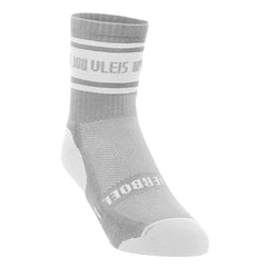 Boerboel Mens Short Outdoor Cotton Socks In Grey
