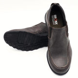 Bronx Mens Strike Natan Slip-On Shoes In Brown