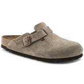 Birkenstock Unisex Adults Boston BS Closed Sandal In Taupe