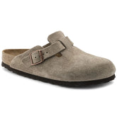 Birkenstock Unisex Adults Boston BS Closed Sandal In Taupe