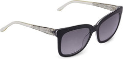 Hugo Boss Black Frame Sunglasses For Women In Crystal