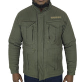 Sniper Mens Flex Parka Jacket In Olive